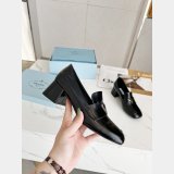 Prada Patent Leather heel Loafers