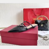 Valentino Runway Garavani Leather Mules