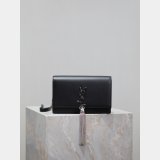 Top Quality YSL Kate tassel calf soft leather 19CM handbag