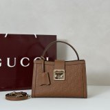 Gucci Padlock Medium Top Hhandle GG Leather 838992 Bag