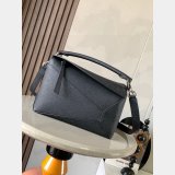 Top loewe In grained leather Puzzle Bag 24CM