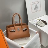 Best Quality hermes Human handmade stiching birkin bag 29cm Swift leather