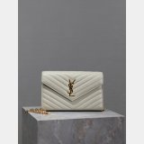 YSL Replica 393953/377828 Smooth Leather Envelope Bag