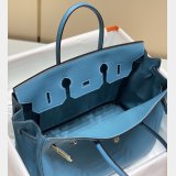 Luxury hermes birkin handbag togo leather 30cm