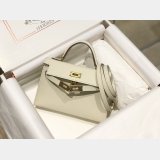 Luxury Hermes human handmade stiching Mini Kelly