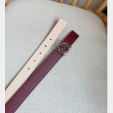 Top Loewe Reversible Anagram Belt 2.8CM