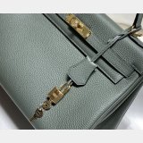 Hermes Kelly 32cm Togo leather Almond Green
