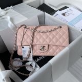 TOP CC Flap 1112 Caviar leather Handbags 25CM