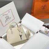 Top Hermes Epsom Leather 25cm Bolide bag