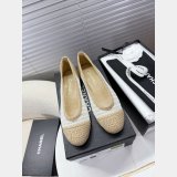 CC Ballet Flats Raffia 2025 Shoes