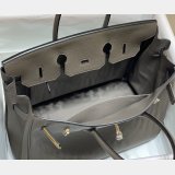 Hermes Birkin 35cm Togo leather Handbags Dark Grey