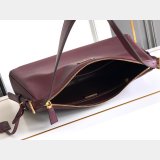 Prada Aime Leather Shoulder Bag