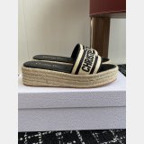Luxury Dior Dway Platform Slide