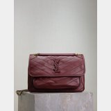 TOP YSL SAINT LAURENT NIKI Lambskin HANDBAG