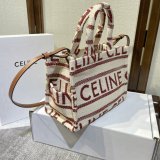 Duplicate Celine CABAS SMALL Canvas Tote Bag