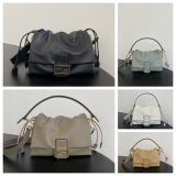 Top Quality Fendi Mama Medium Baguette Lambskin Shoulder Bag