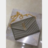 YSL Replica 393953/377828 Smooth Leather Envelope Bag