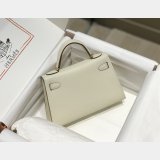Luxury Hermes human handmade stiching Mini Kelly