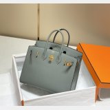 Best hermes Human handmade stiching birkin 30cm Epsom Handbag