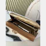 CC A2217 crocodile pattern evening bag