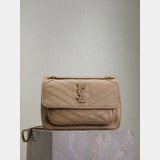 TOP YSL SAINT LAURENT NIKI Lambskin HANDBAG