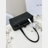 The Row Astra Bowling pebbled leather Bag