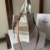 Duplicate Celine CABAS SMALL Canvas Tote Bag