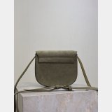 TOP Saint Laurent SUEDE Leather Kaia Small Satchel 619740