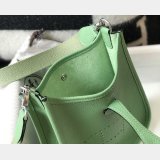 Hermes Mini Evelyne Bag Togo Leather Avocado Green