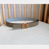 Top Loewe Reversible Anagram Belt 2.8CM