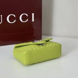 Gucci Designer 837280 GG Marmont Small Shoulder Bag