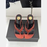 Saint Lauren OPYUM mules in satin crepe