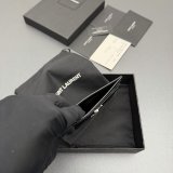 CASSANDRE MATELASSE card case in grain leather