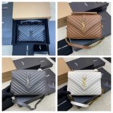 YSL 392737 Envelope Bag in Matelasse Leather