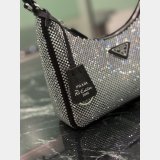 Prada Re-Edition 2005 Crystal Satin Mini Bag