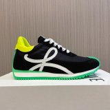 Fashion Loewe Flow Runner In Nylon And Suede