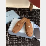 2025 Top Quality Prada Suede Slippers