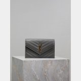 Quality YSL Designer 393953/377828 Caviar Leather Envelope Bag