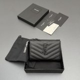 CASSANDRE MATELASSE Fragments bi-fold wallet in grain leather