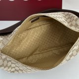 Gucci 862530/860787  Best Half Horsebit Leather Shoulder Bag