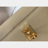 Hermes Mini Kelly Replica Handbags Pigeon Grey