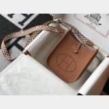 Hermes Mini Evelyne Bag Togo Leather 17CM