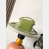 Best Loewe Mini Puzzle Calf Leather Handbag 18cm