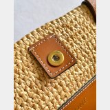 CELINE NANO SUPPLE Straw Bag