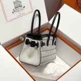 7 Star Hermes Human handmade stiching birkin 29cm Handbag