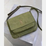 YSL NIKI Satchel in suede