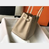 Hermes Birkin 35cm Togo leather Handbags Windbreaker Gray