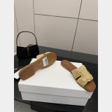 CELINE MARINA FRINGED MULE IN COTTON