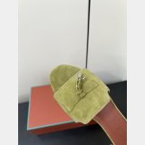 Loro Piana Summer Charms Sandal Suede Goatskin