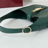 Gucci Jackie 1961 Medium 1:1 Mirror 820415 Green Bag